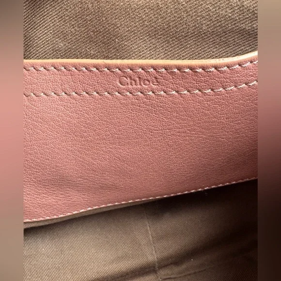 Chloe Marcie Crossbody Bag In Pink Anemone & Wallet Bundle